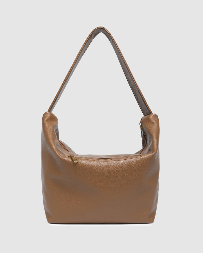 Load image into Gallery viewer, LOUENHIDE MORGAN SHOULDER BAG - CARAMEL