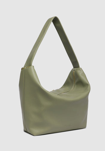 LOUENHIDE MORGAN SHOULDER BAG - SAGE GREEN