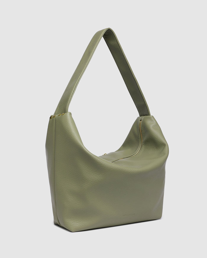 Load image into Gallery viewer, LOUENHIDE MORGAN SHOULDER BAG - SAGE GREEN