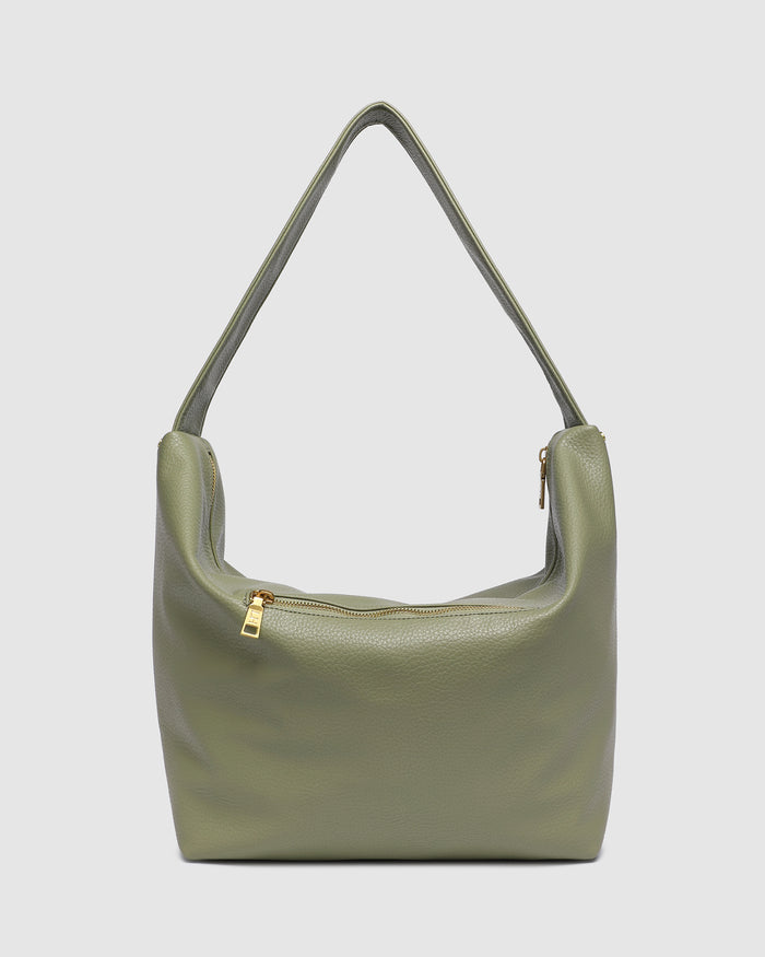 Load image into Gallery viewer, LOUENHIDE MORGAN SHOULDER BAG - SAGE GREEN