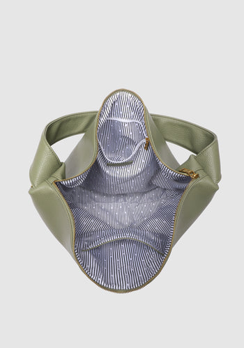 LOUENHIDE MORGAN SHOULDER BAG - SAGE GREEN