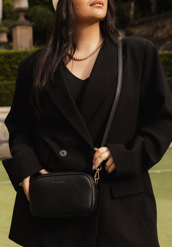 LOUENHIDE BIANCA CROSSBODY BAG - BLACK