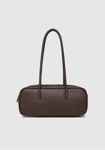 LOUENHIDE CAMILLA SHOULDER BAG - CHOCOLATE