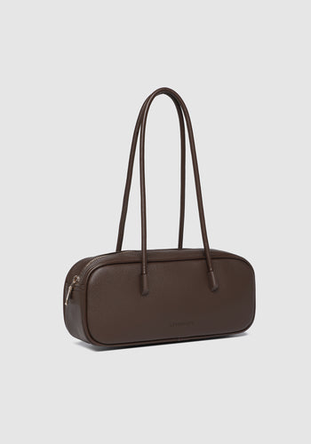 LOUENHIDE CAMILLA SHOULDER BAG - CHOCOLATE