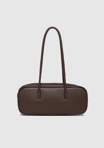 LOUENHIDE CAMILLA SHOULDER BAG - CHOCOLATE