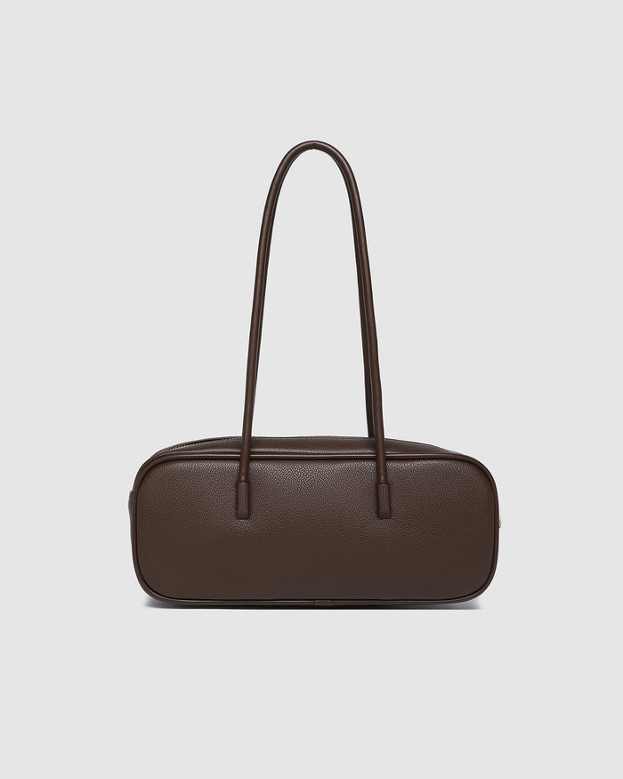 Load image into Gallery viewer, LOUENHIDE CAMILLA SHOULDER BAG - CHOCOLATE