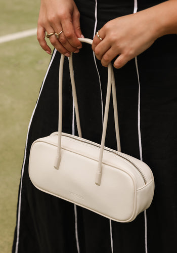 LOUENHIDE CAMILLA SHOULDER BAG - VANILLA