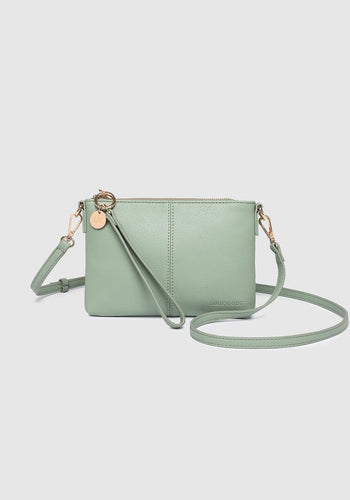 LOUENHIDE BABY SOPHIE CROSSBODY BAG - SAGE GREEN