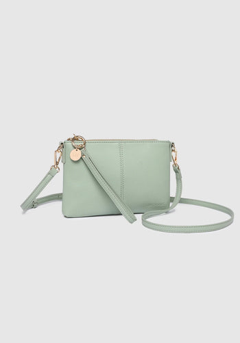 LOUENHIDE BABY SOPHIE CROSSBODY BAG - SAGE GREEN
