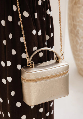 LOUENHIDE PALMA CROSSBODY BAG - CHAMPAGNE