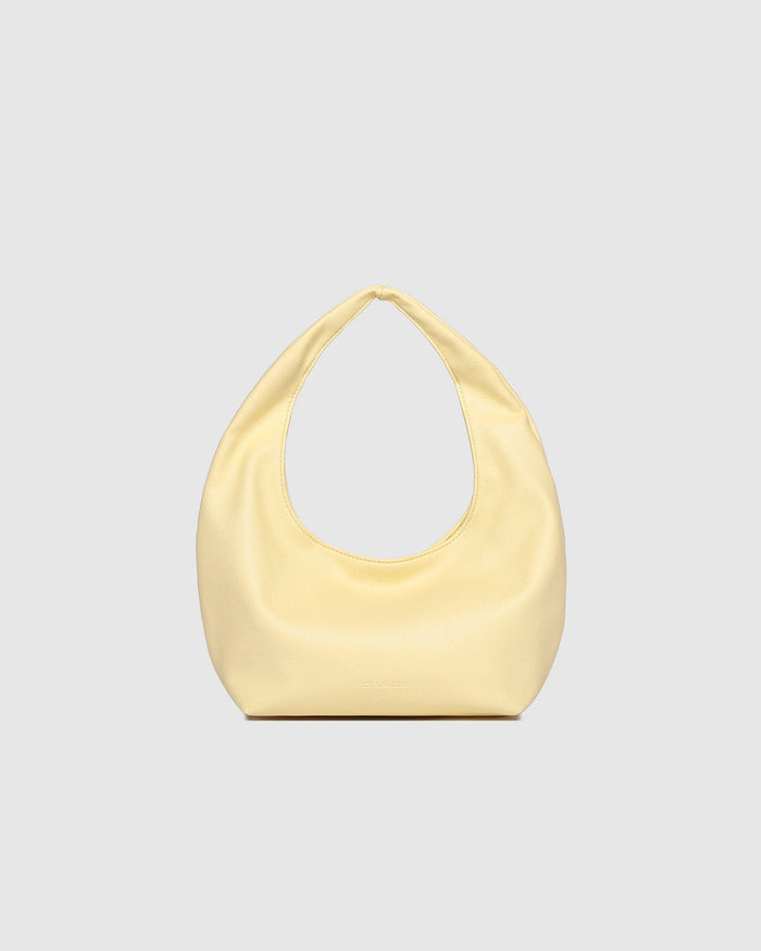 Load image into Gallery viewer, LOUENHIDE MINI MONACO SHOULDER BAG - BUTTER YELLOW