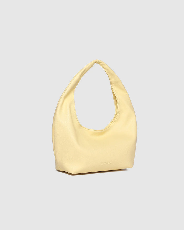 Load image into Gallery viewer, LOUENHIDE MINI MONACO SHOULDER BAG - BUTTER YELLOW