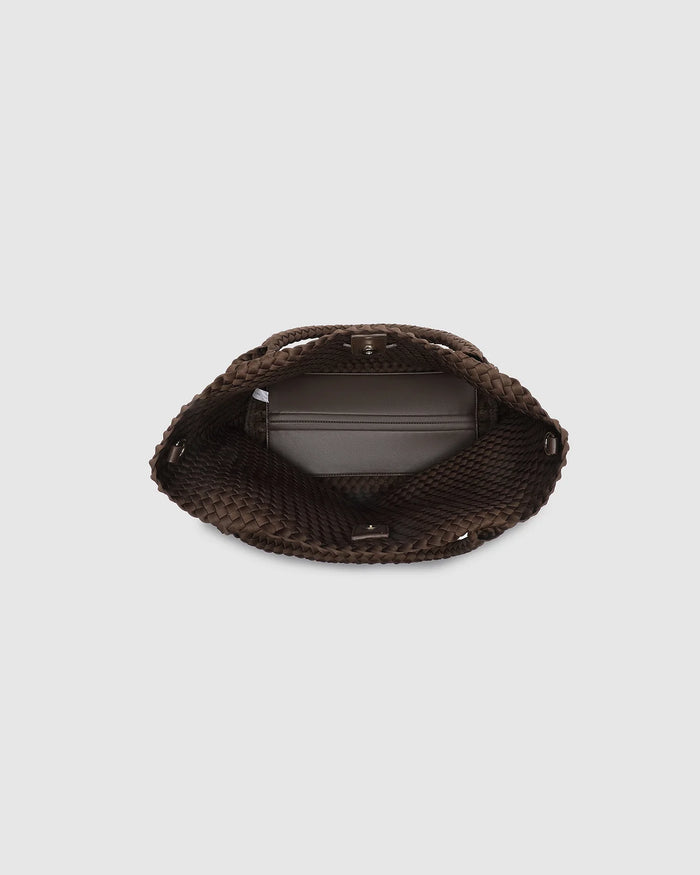 Load image into Gallery viewer, LOUENHIDE CRUISER NEOPRENE TOTE BAG - CHOCOLATE