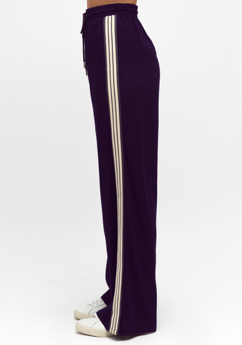 IVY RELAXED LINEN PANT - NAVY
