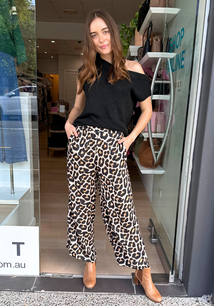 Load image into Gallery viewer, RUBYYAYA LONDOLOZI PANT - LEOPARD