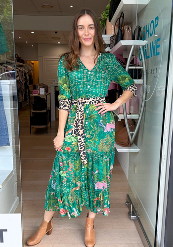 RUBY YAYA NOUVEAU MAXI - GREEN PRINT