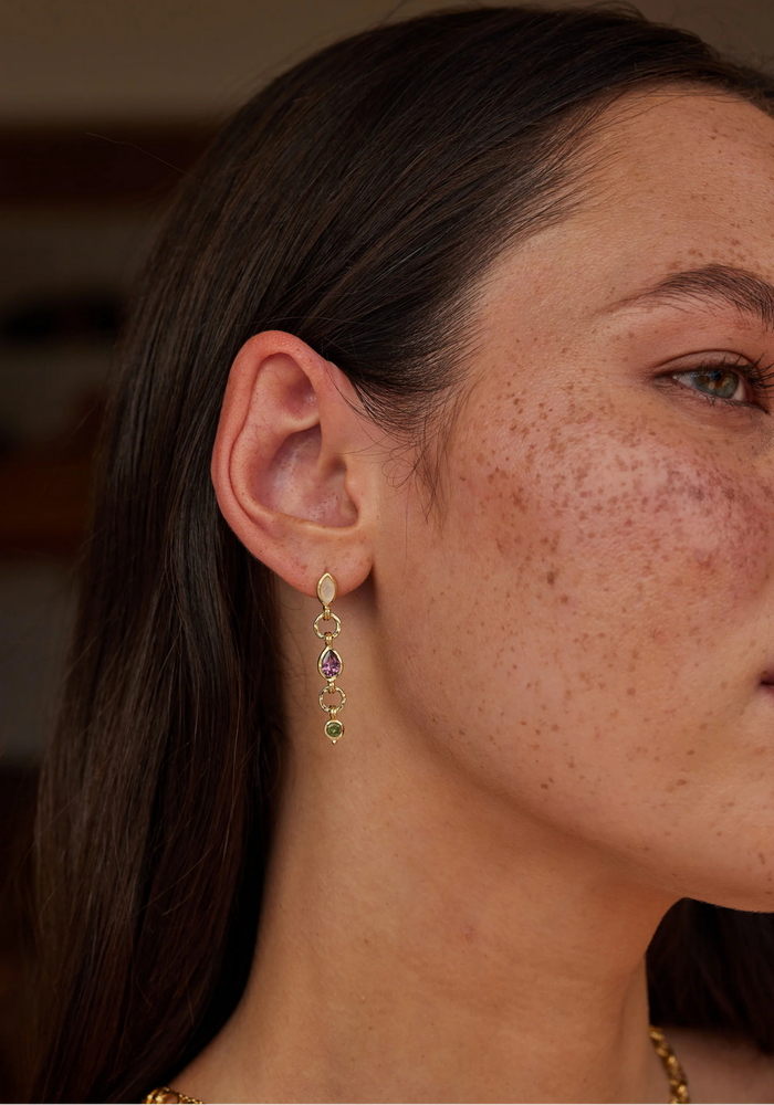 Load image into Gallery viewer, TONI MAY CALYPSO EARRINGS - GOLD