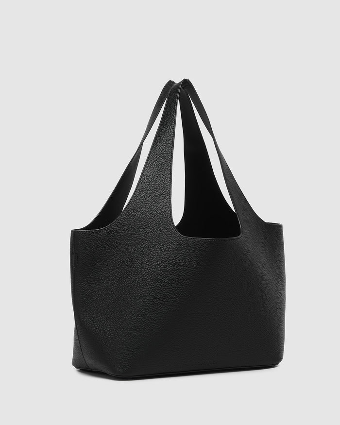 Load image into Gallery viewer, LOUENHIDE PAISLEY HANDBAG - BLACK