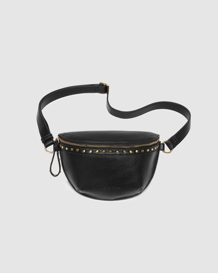 Load image into Gallery viewer, LOUENHIDE CASSIDY BELT BAG - BLACK