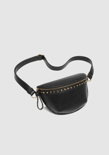 LOUENHIDE CASSIDY BELT BAG - BLACK