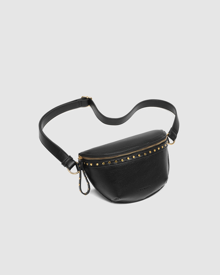 Load image into Gallery viewer, LOUENHIDE CASSIDY BELT BAG - BLACK