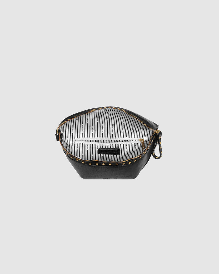 Load image into Gallery viewer, LOUENHIDE CASSIDY BELT BAG - BLACK
