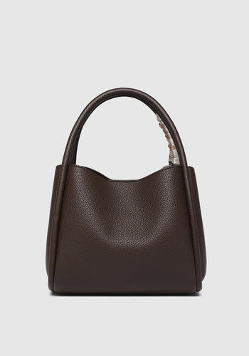 LOUENHIDE STEFFIE MINI TOTE BAG - CHOCOLATE