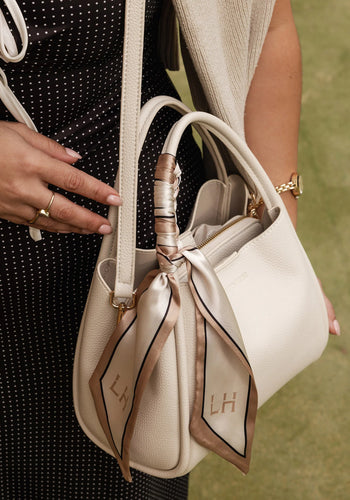 LOUENHIDE STEFFIE MINI TOTE BAG - VANILLA