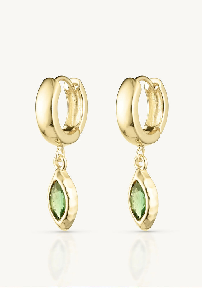 Load image into Gallery viewer, TONI MAY BELLE APATITE HUGGIES - GOLD
