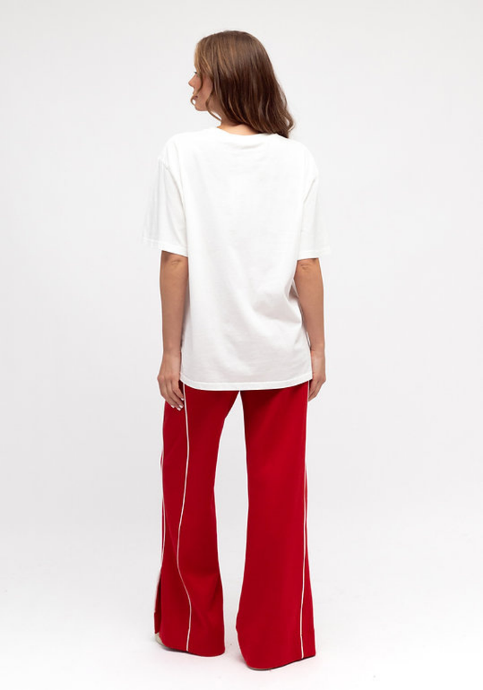 Load image into Gallery viewer, CENTRAL PARK FULL LENGTH JOGGERS - RED