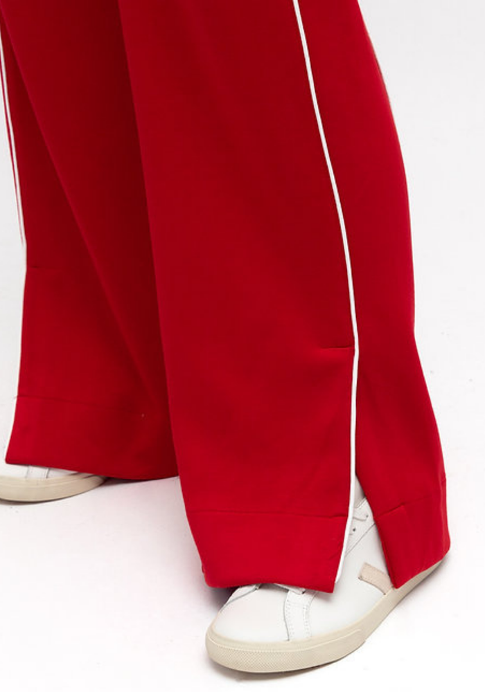 Load image into Gallery viewer, CENTRAL PARK FULL LENGTH JOGGERS - RED