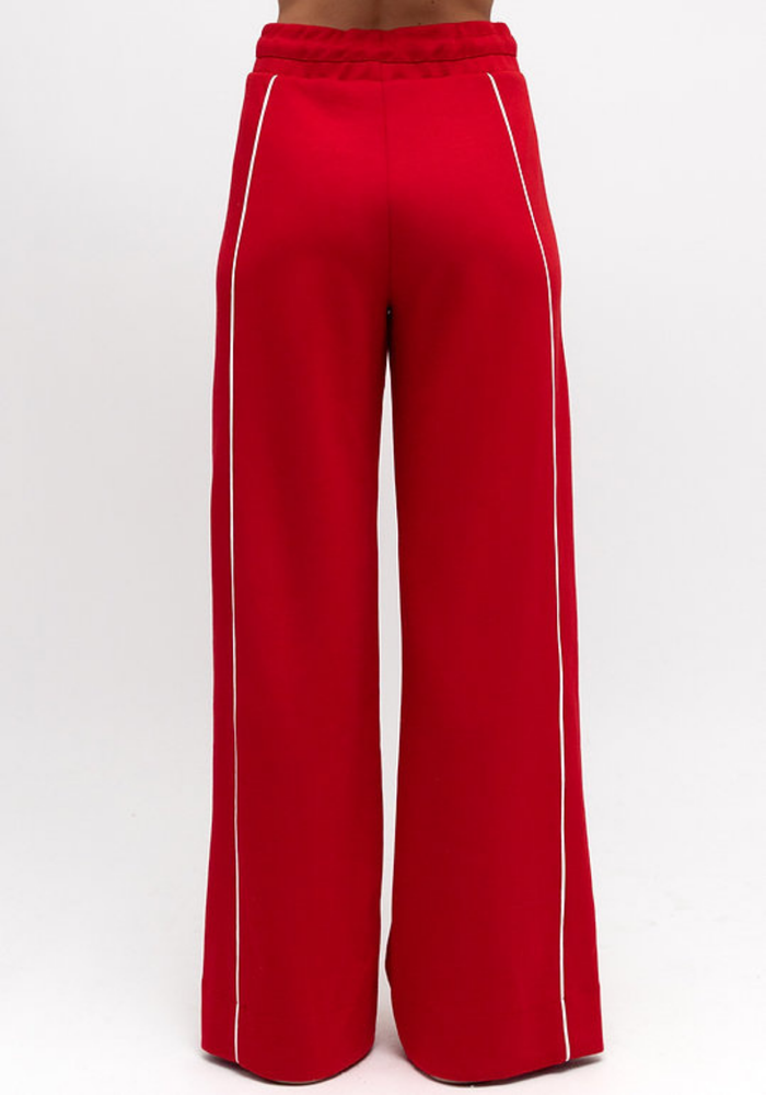 Load image into Gallery viewer, CENTRAL PARK FULL LENGTH JOGGERS - RED