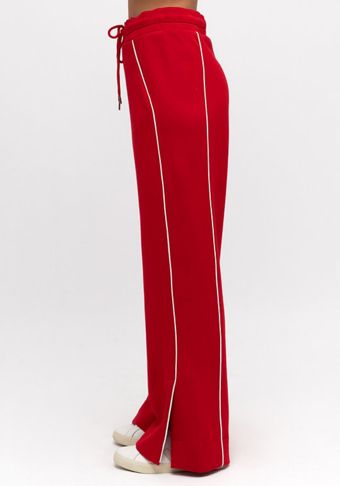 Load image into Gallery viewer, CENTRAL PARK FULL LENGTH JOGGERS - RED