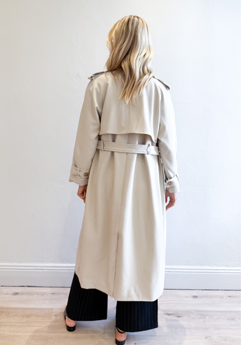 TALIA TRENCH COAT - NEUTRAL