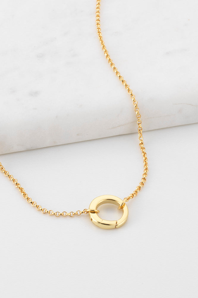 Load image into Gallery viewer, ZAFINO CHARM NECKLACE - GOLD
