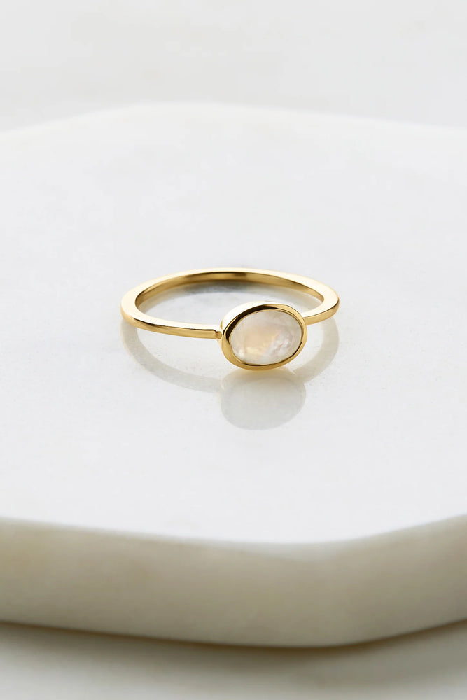 Load image into Gallery viewer, ZAFINO ELLY RING - MOONSTONE