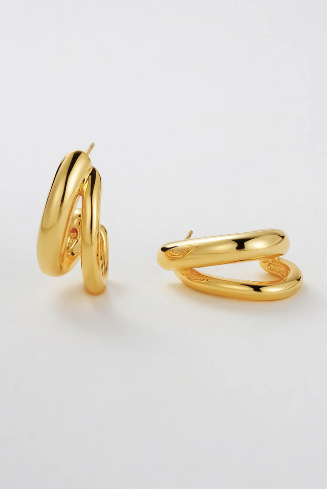 Load image into Gallery viewer, ZAFINO ARIA HOOP - GOLD
