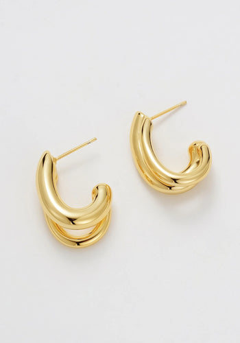 ZAFINO ARIA HOOP - GOLD