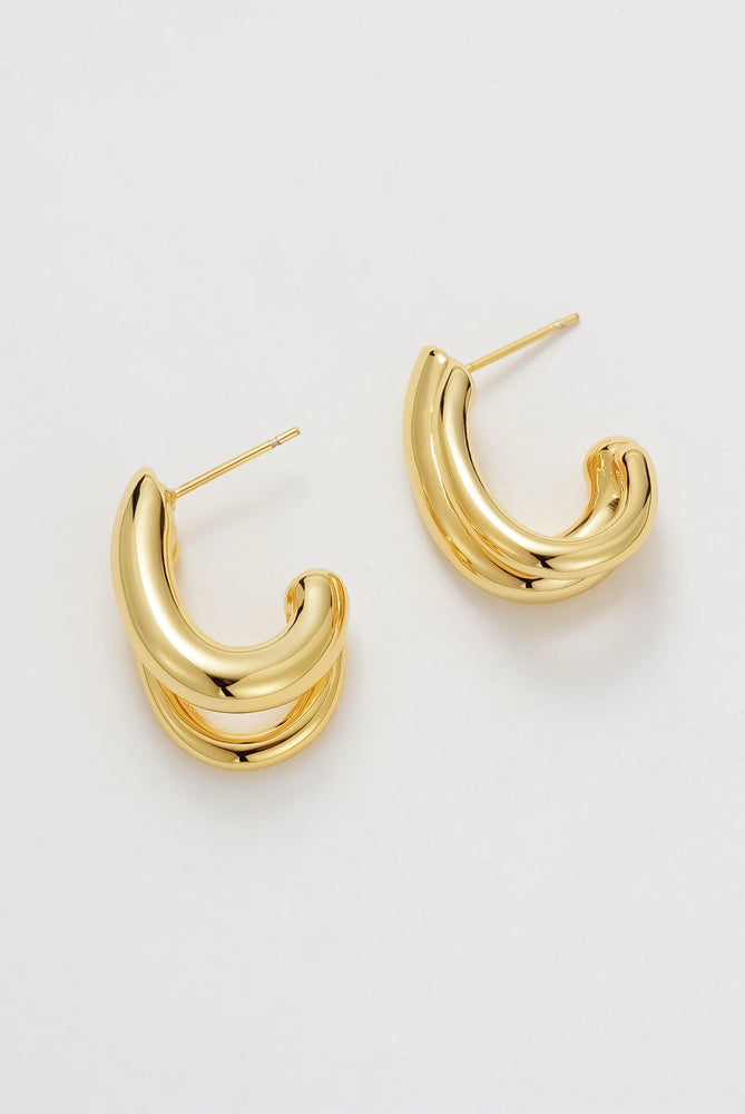 Load image into Gallery viewer, ZAFINO ARIA HOOP - GOLD