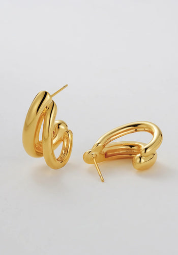 ZAFINO ARIA HOOP - GOLD