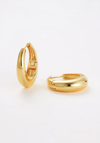 ZAFINO CLEO HOOP LARGE - GOLD
