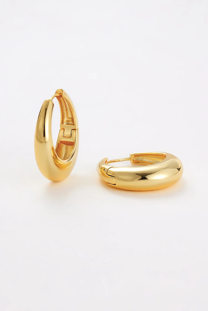 Load image into Gallery viewer, ZAFINO CLEO HOOP LARGE - GOLD