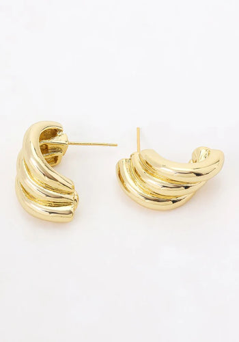 ZAFINO MILA EARRING - GOLD