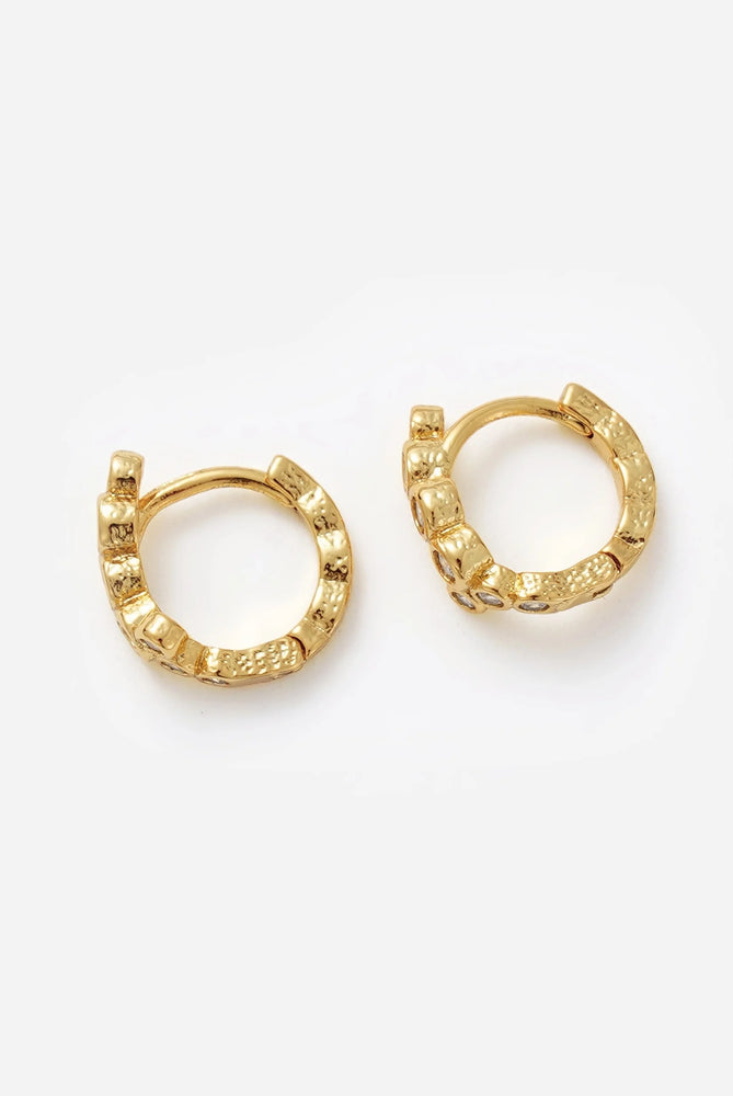 Load image into Gallery viewer, ZAFINO FLORENCE HUGGIE - GOLD