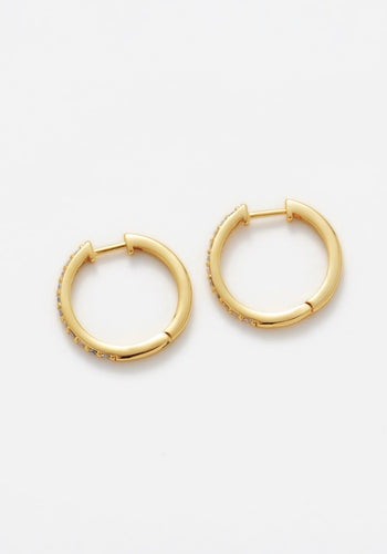 ZAFINO CATALINA HOOP - GOLD