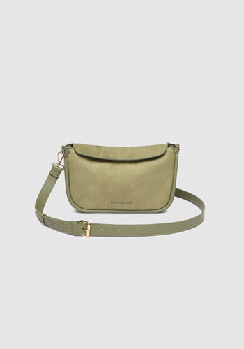 LOUENHIDE SAYLOR CROSSBODY BAG - SAGE GREEN