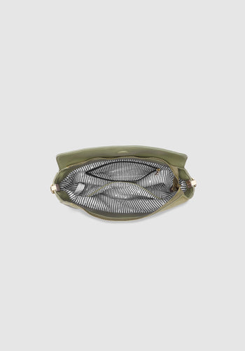 LOUENHIDE SAYLOR CROSSBODY BAG - SAGE GREEN