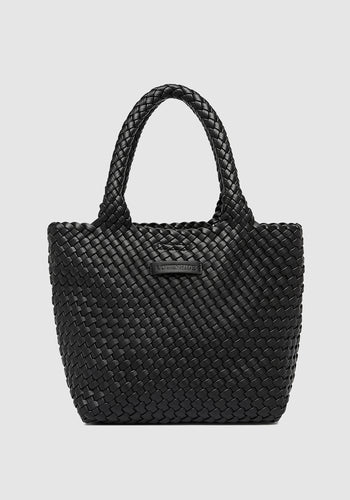 LOUENHIDE BABY CRUISER WOVEN TOTE BAG - BLACK