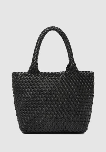 LOUENHIDE BABY CRUISER WOVEN TOTE BAG - BLACK