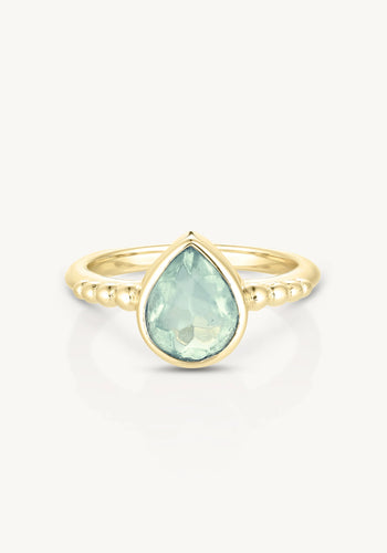 TONI MAY AMIE STACKER - FLUORITE/GOLD